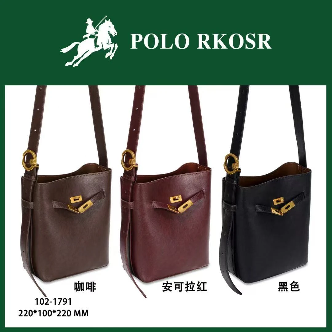 保罗正品植鞣单肩复古高级感时尚斜挎包包1791
