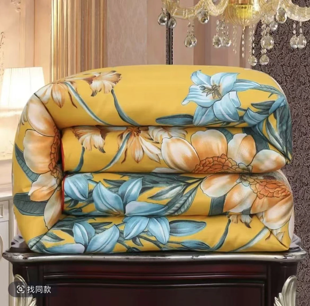 【范范专属】中国风透气冬暖夏凉春秋01蚕丝被单人被子手工保暖被2