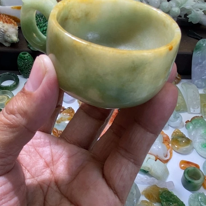 定制翡翠未镶嵌毛货