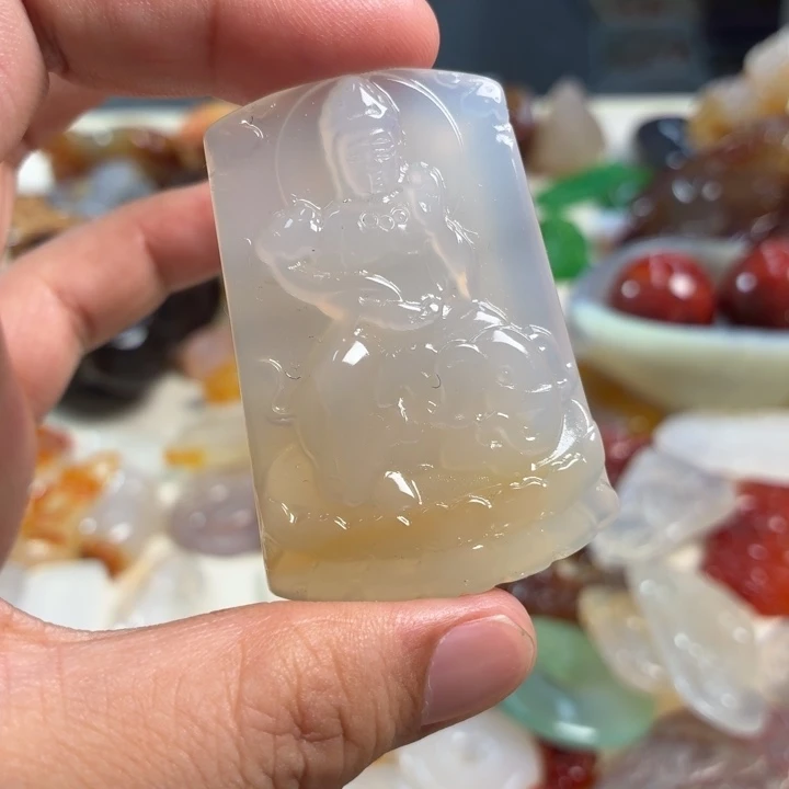 未镶嵌吊坠(不含链)玛瑙/玉髓