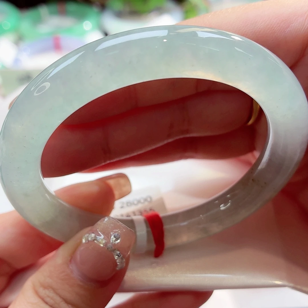 翡翠未镶嵌手镯起光小万捡漏88-39