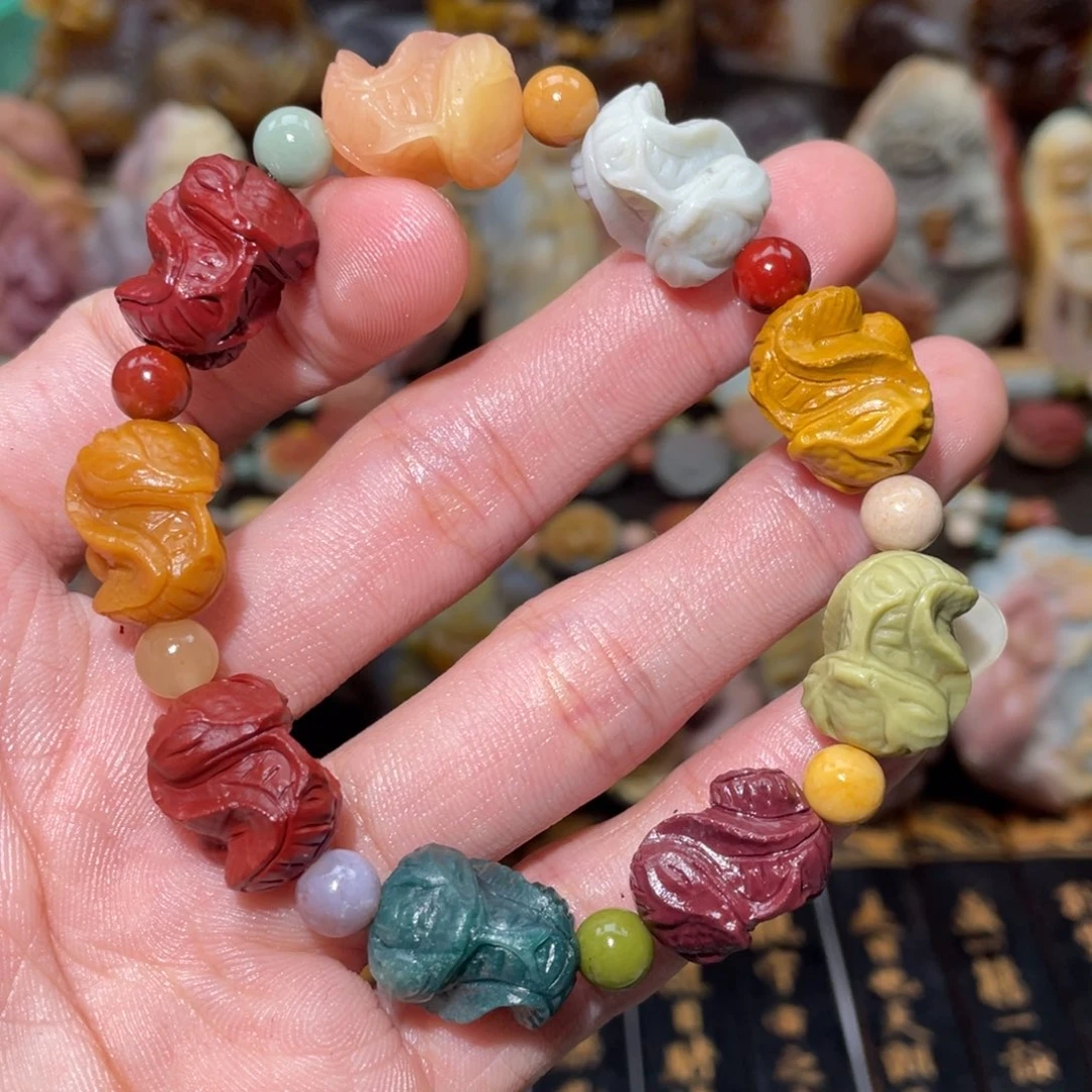 石英质玉未镶嵌手链