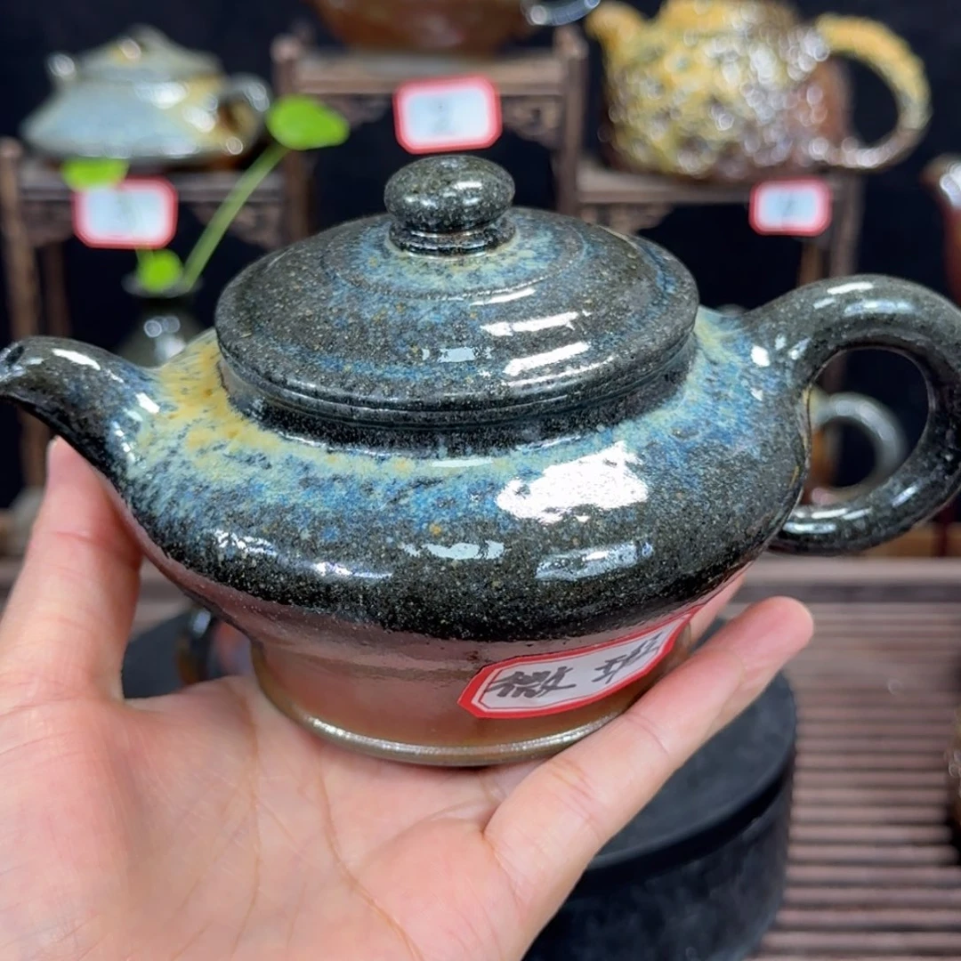 紫砂茶壶微瑕微瑕紫泥