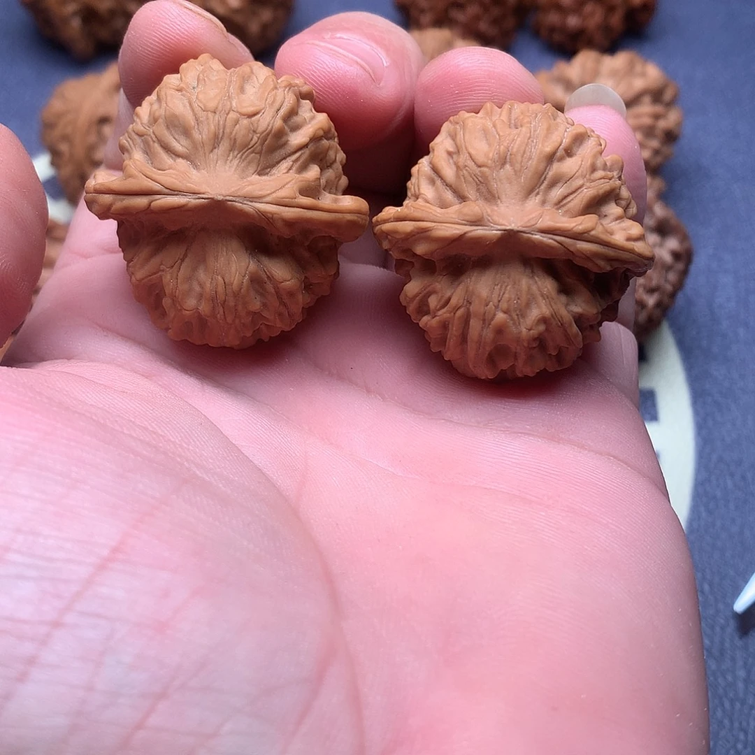 文玩核桃把件天地狮子