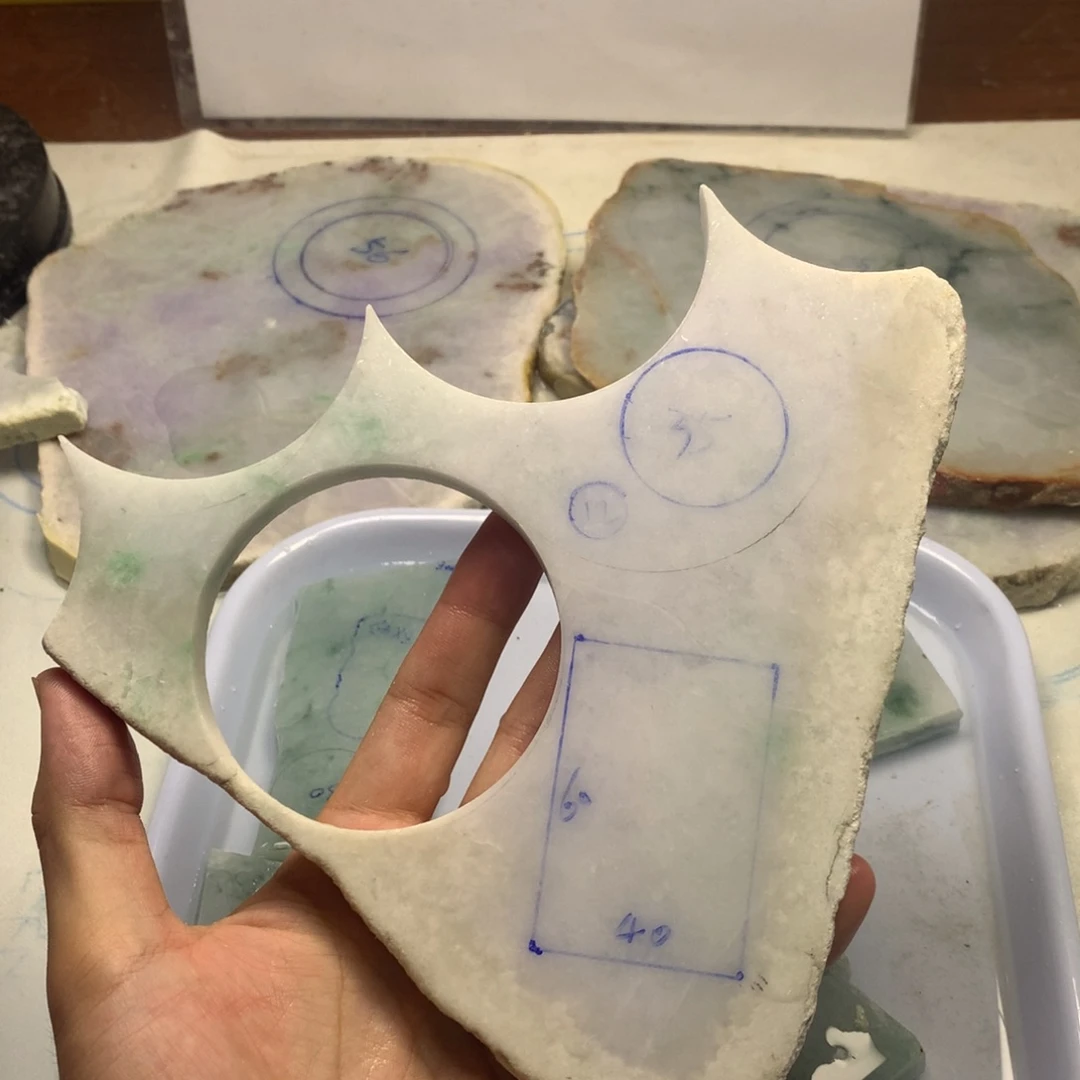 散珠翡翠翡翠玉石