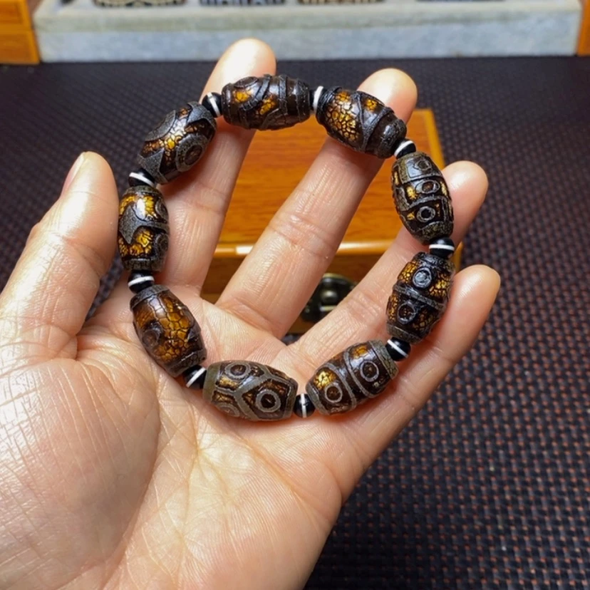 【闪购商品】玛瑙/玉髓手链未镶嵌玉*珑