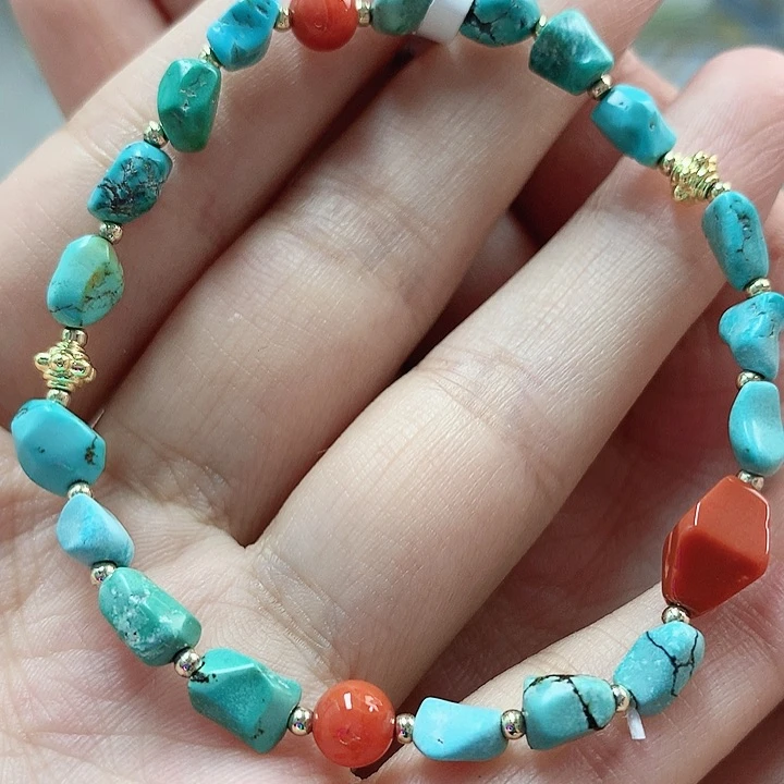 未镶嵌绿松石珠宝奇石