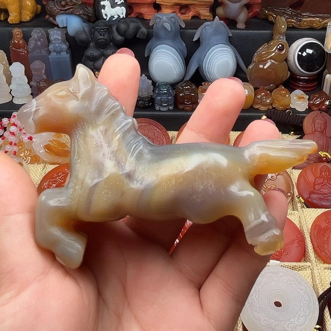 玛瑙/玉髓未镶嵌颈饰