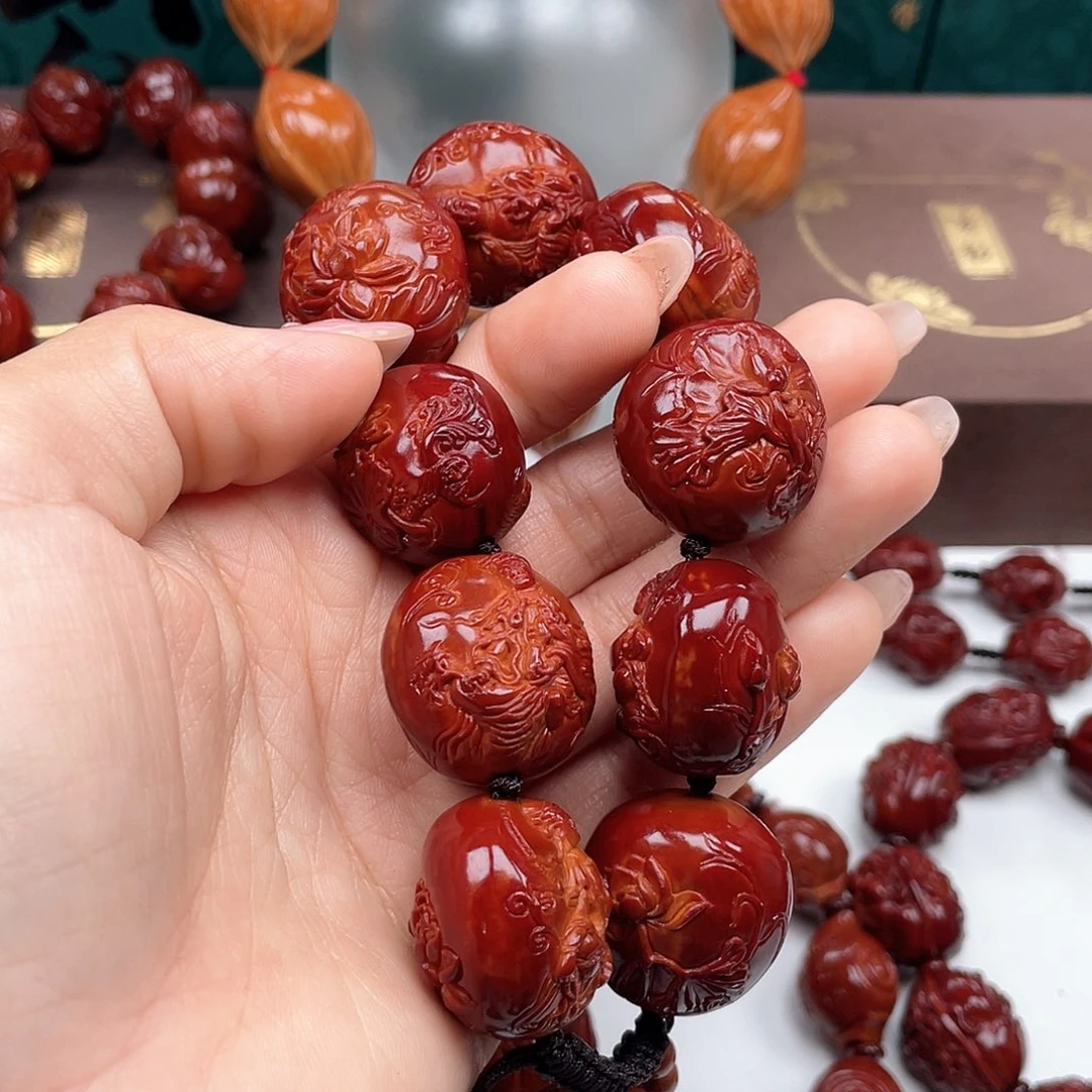 橄榄核手串@*观音手串