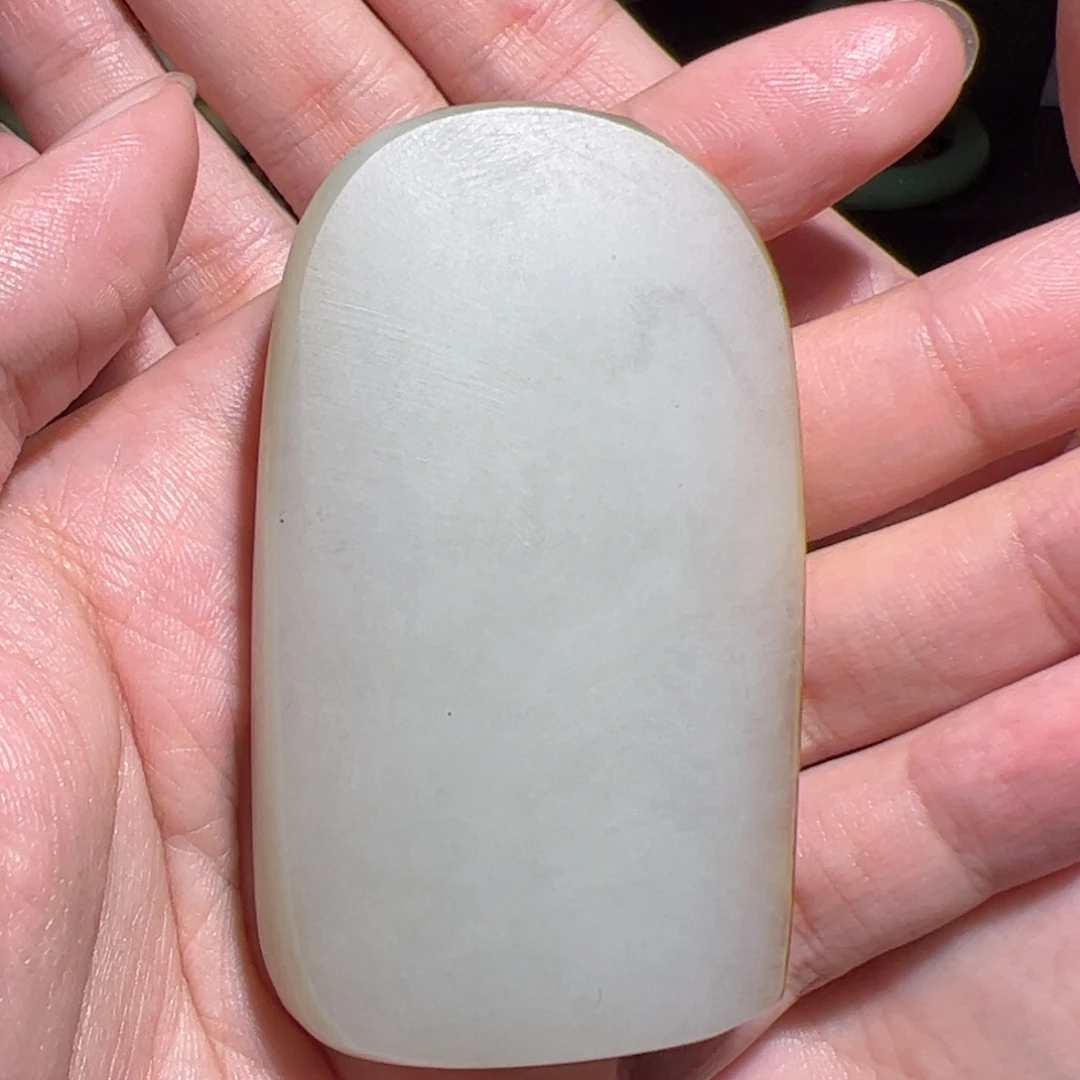 吕***五和田玉未镶嵌挂件