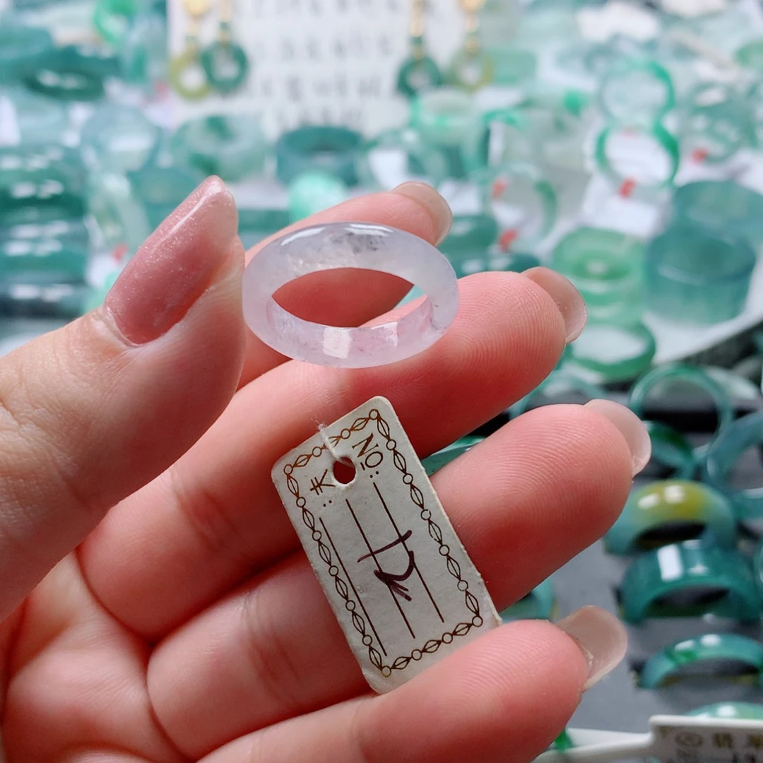 翡翠戒指未镶嵌戒指