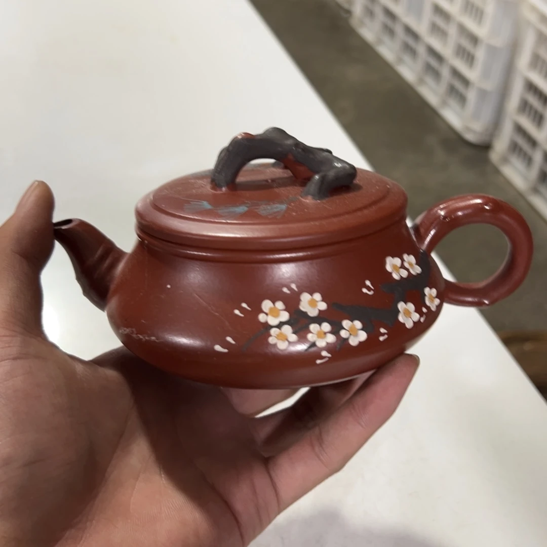 茶壶紫砂老厂紫砂壶一件！