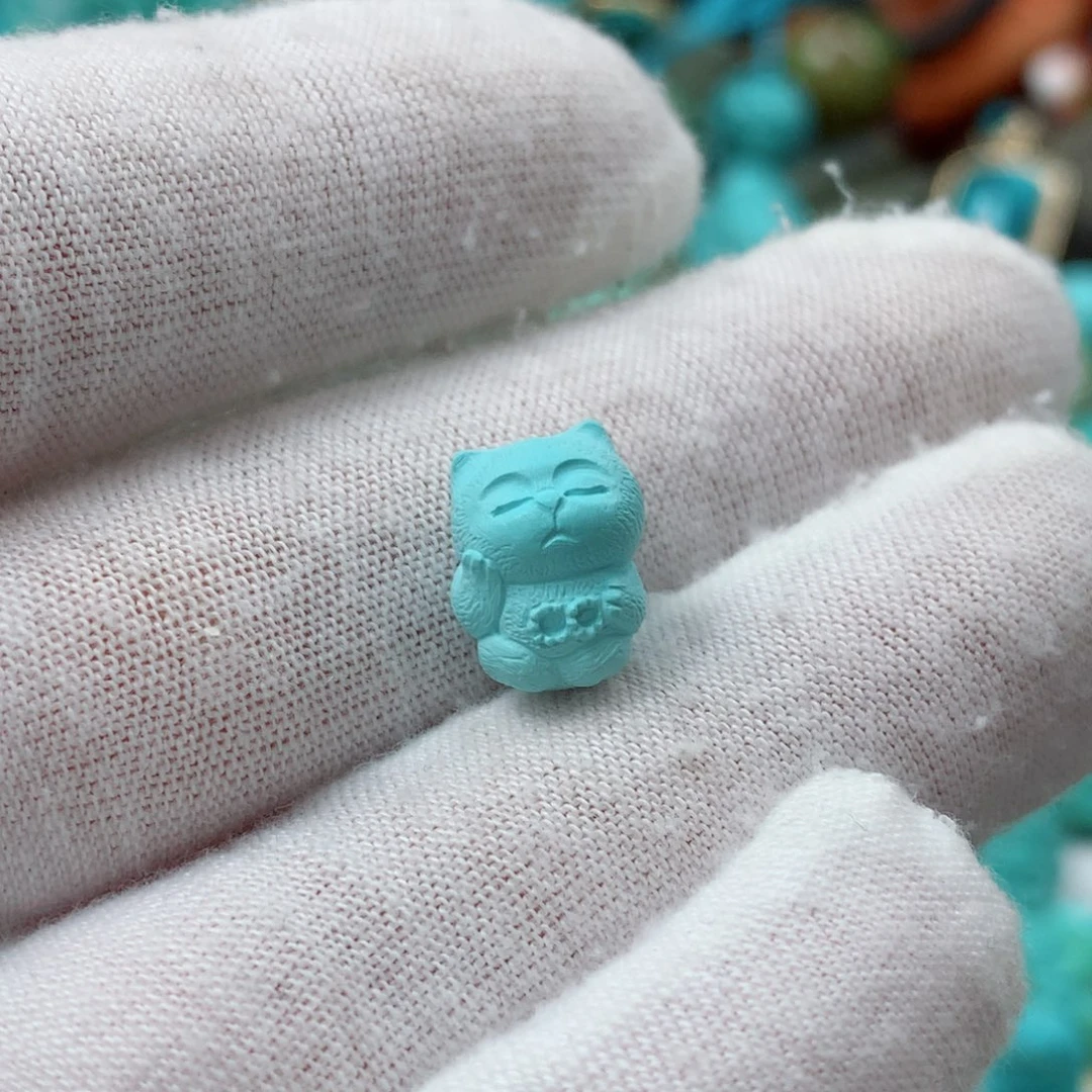 绿松石珠宝奇石未镶嵌