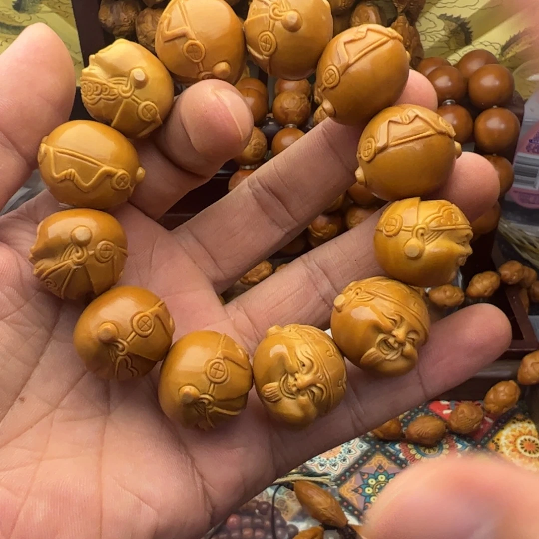 5***3橄榄核手串/手链2.4地主财神头