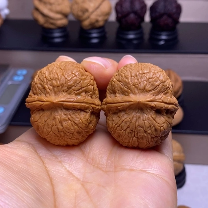 把件文玩核桃金钱蟒元宝23