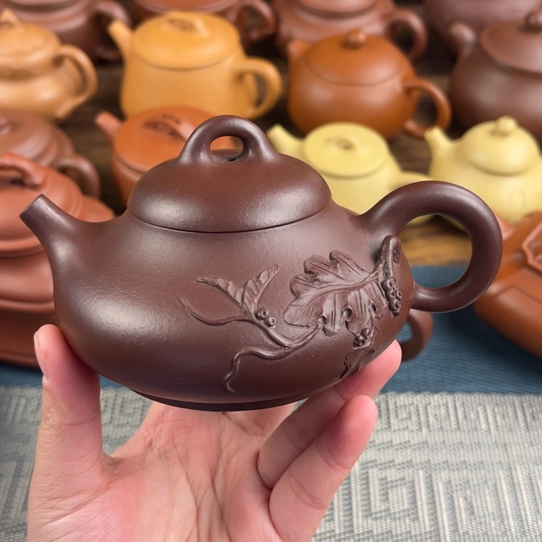 ꪣ***帅紫砂茶壶手工制作工艺精湛