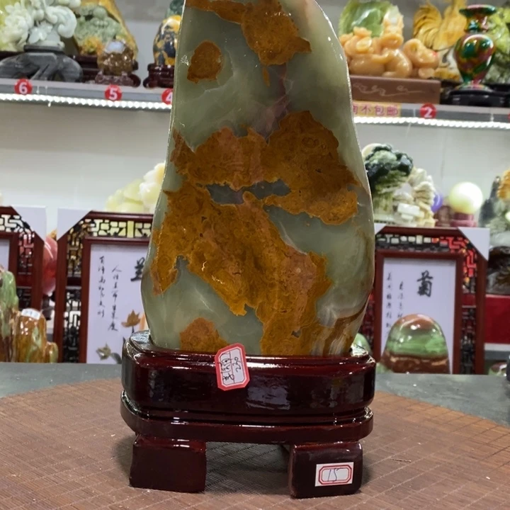 石材擦**过家具摆件 奇石摆件