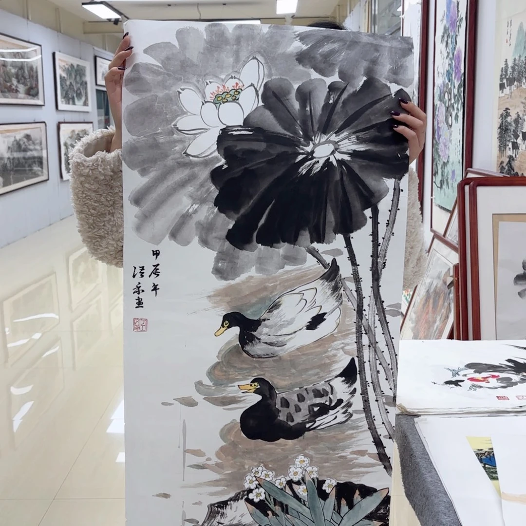 国画国画作品集一个