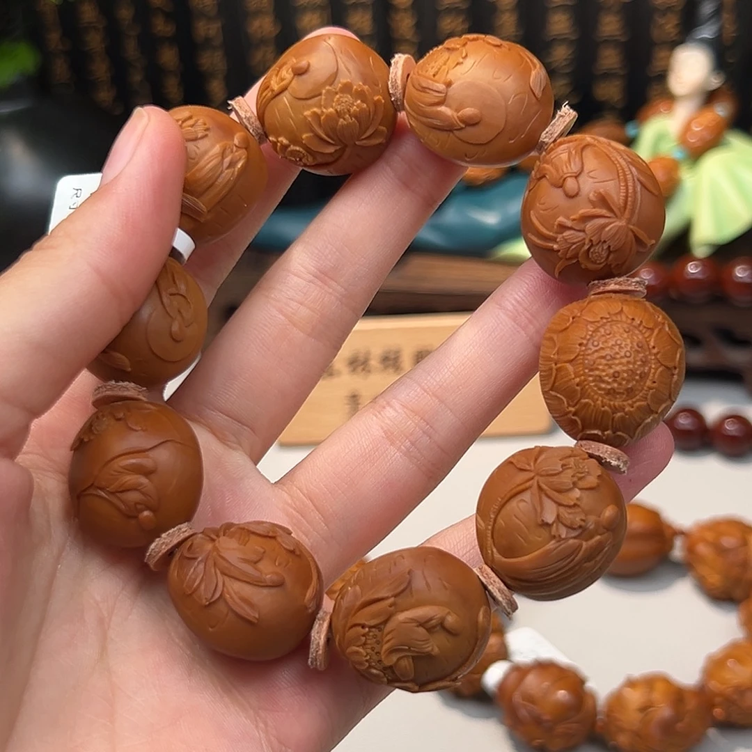 手串/手链橄榄核莲花无相2.1/2.3铁核