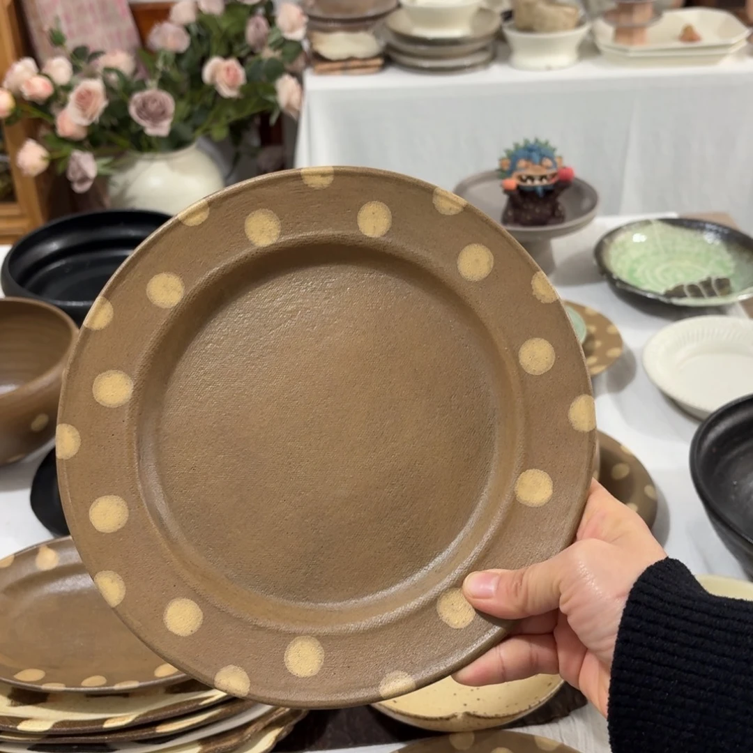 陶奶咖波点大圆饼