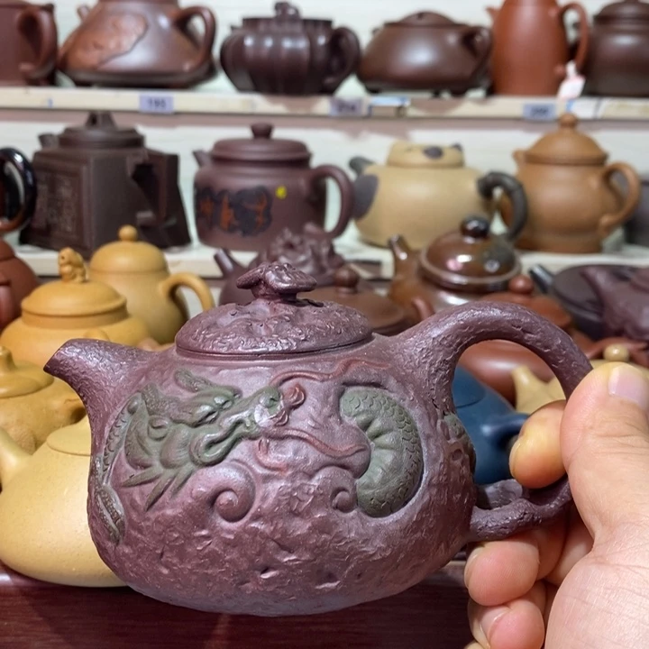 茶壶紫砂精工制作