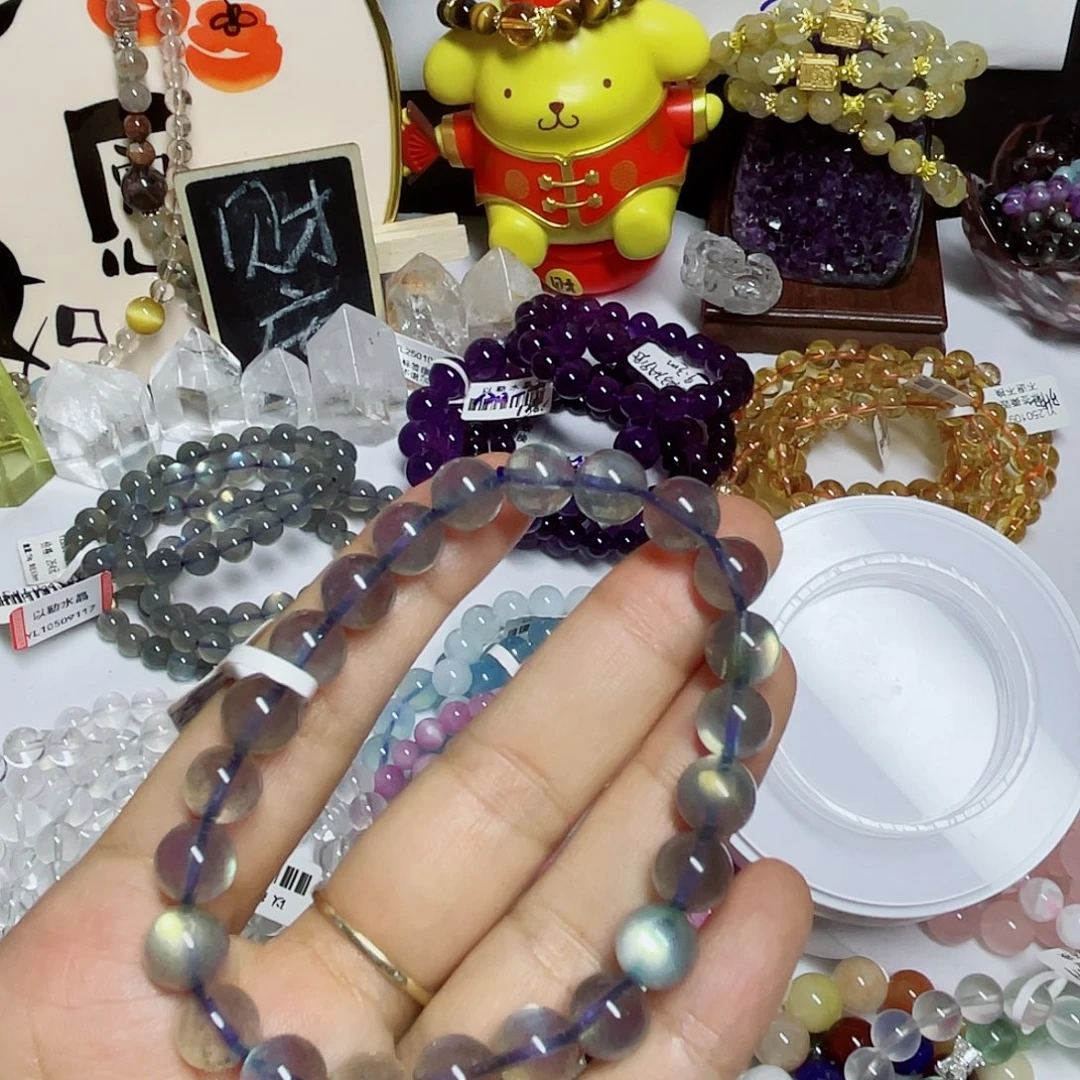 水晶手链未镶嵌灰月光