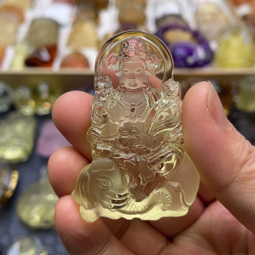 水晶颈饰未镶嵌定制