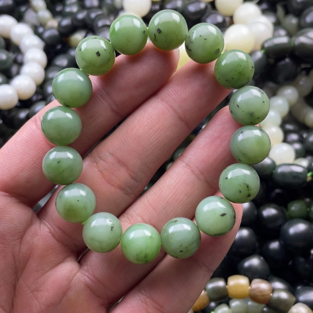 和田玉手串未镶嵌