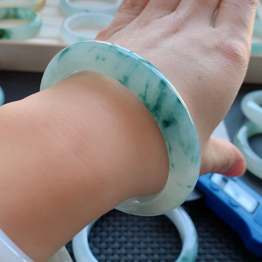 未镶嵌手镯翡翠16号-56.9