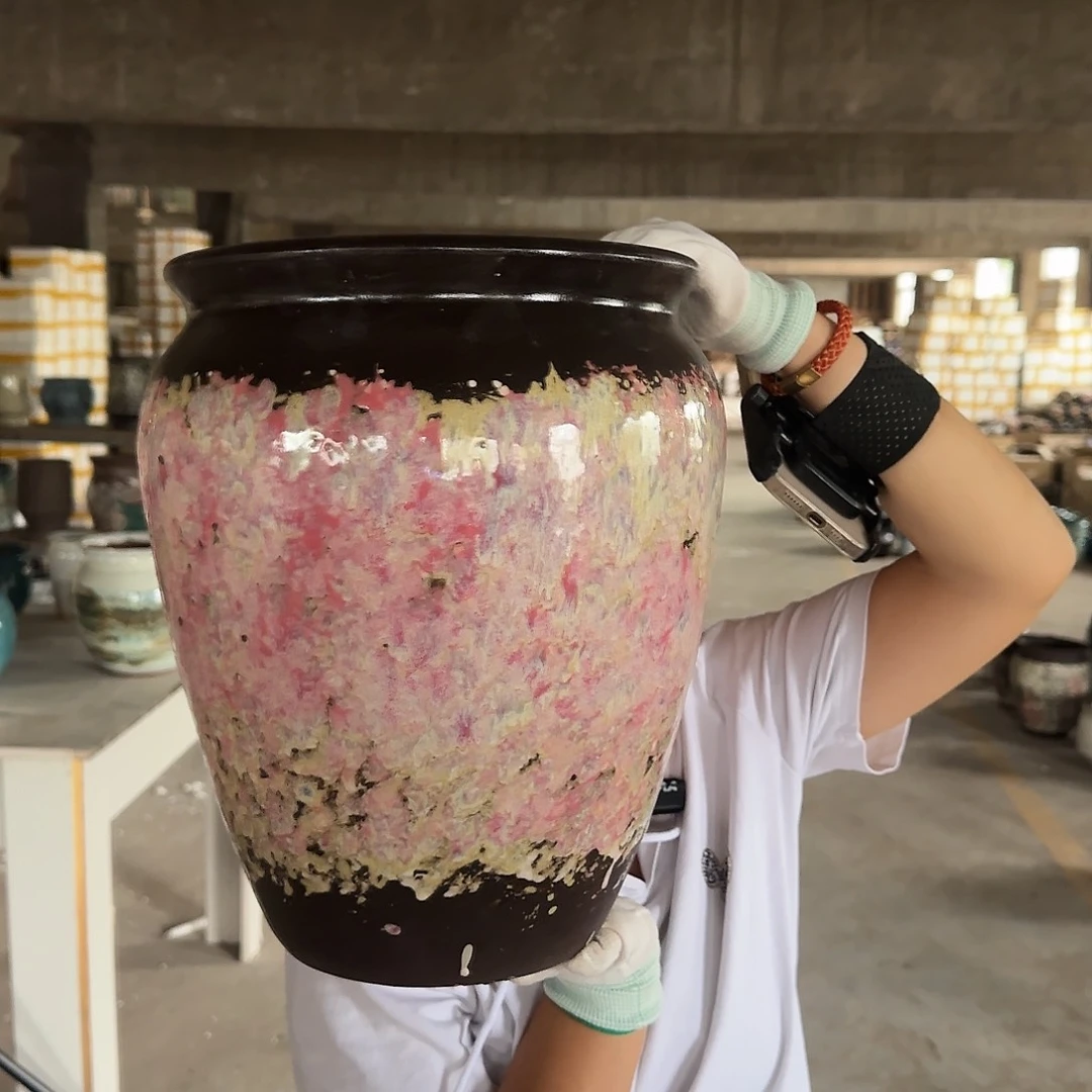 紫砂花盆王嫂花盆0730-613高33口25