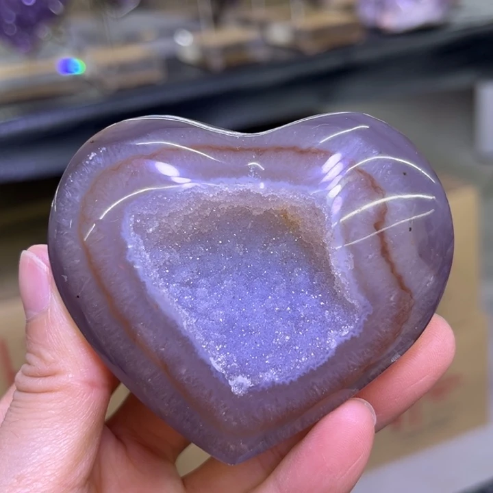 未镶嵌水晶发饰蓝软心