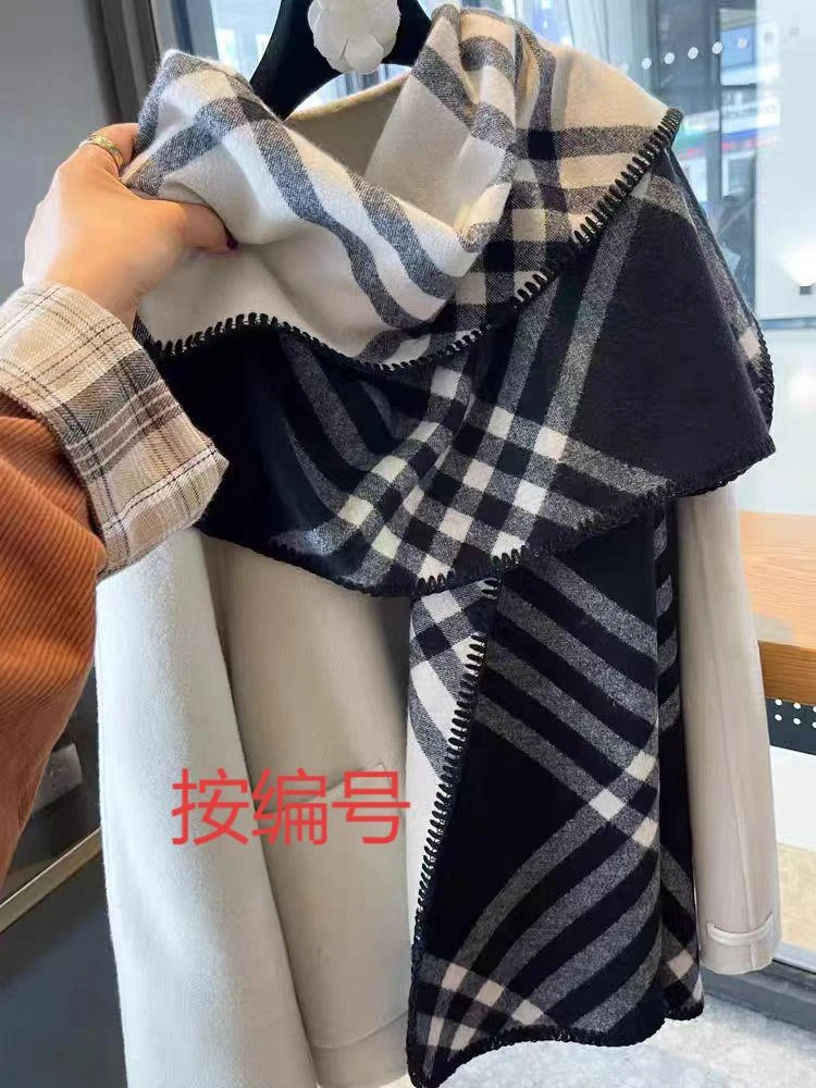 【工厂】2025冬季新款百搭情侣围巾围脖女7