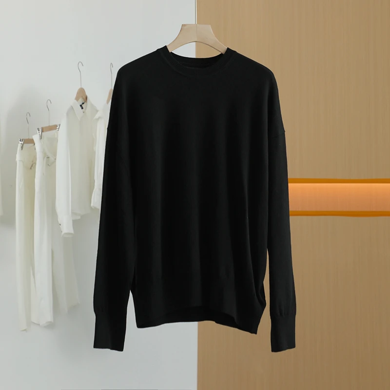 【唐长老自营】货号88273男装冬新款长袖套头针织衫J