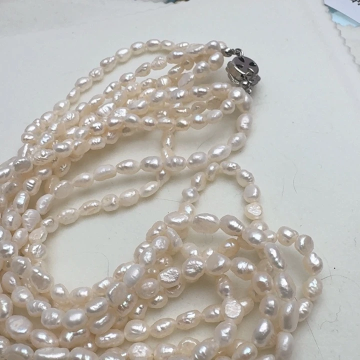 淡水珍珠颈饰未镶嵌