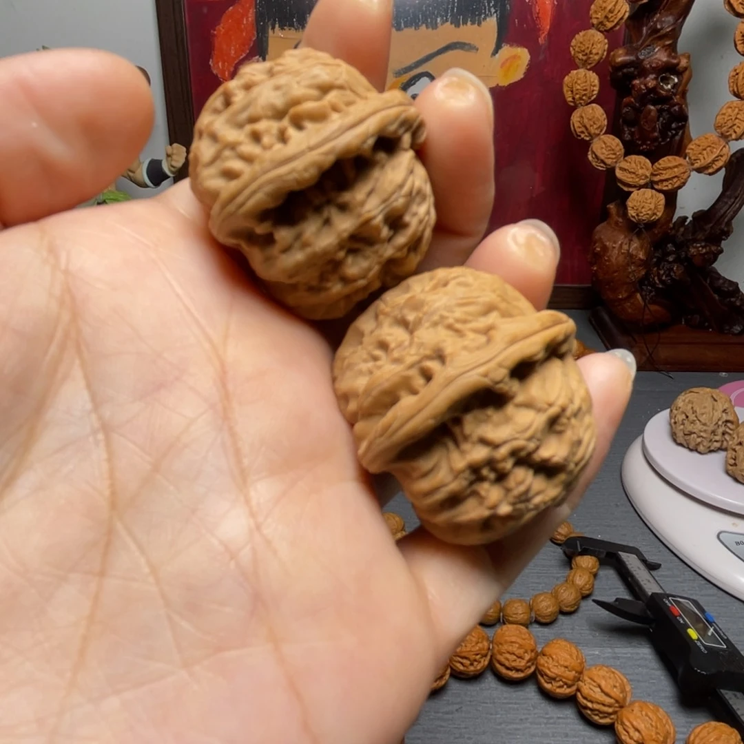 核桃白狮子麻核桃手捻88