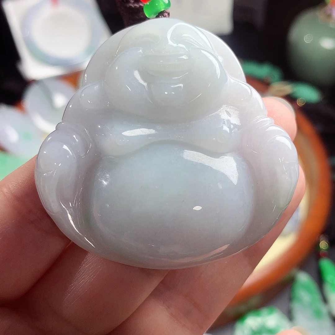 颈饰未镶嵌翡翠吊坠
