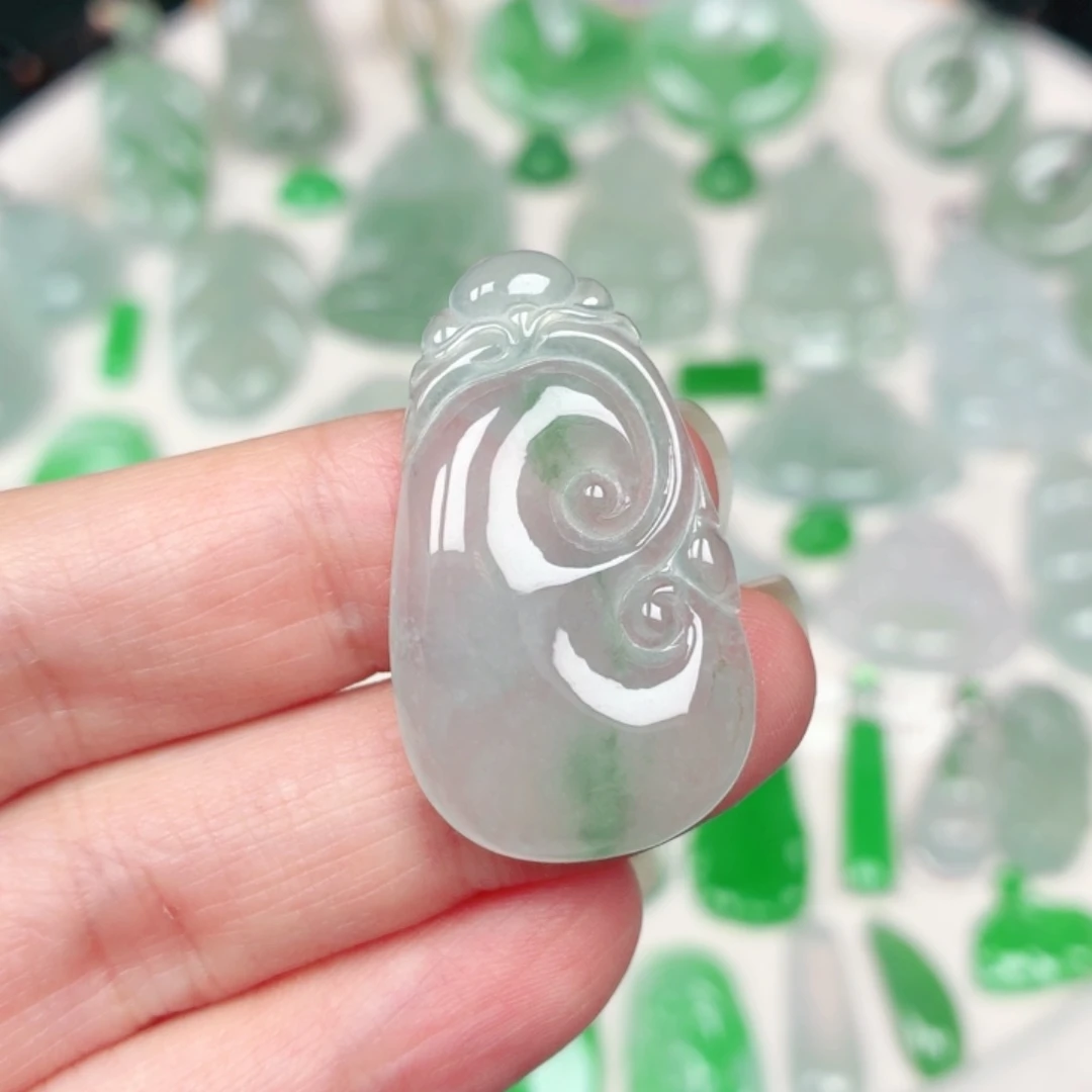 颈饰未镶嵌翡翠缅甸天然A货翡翠