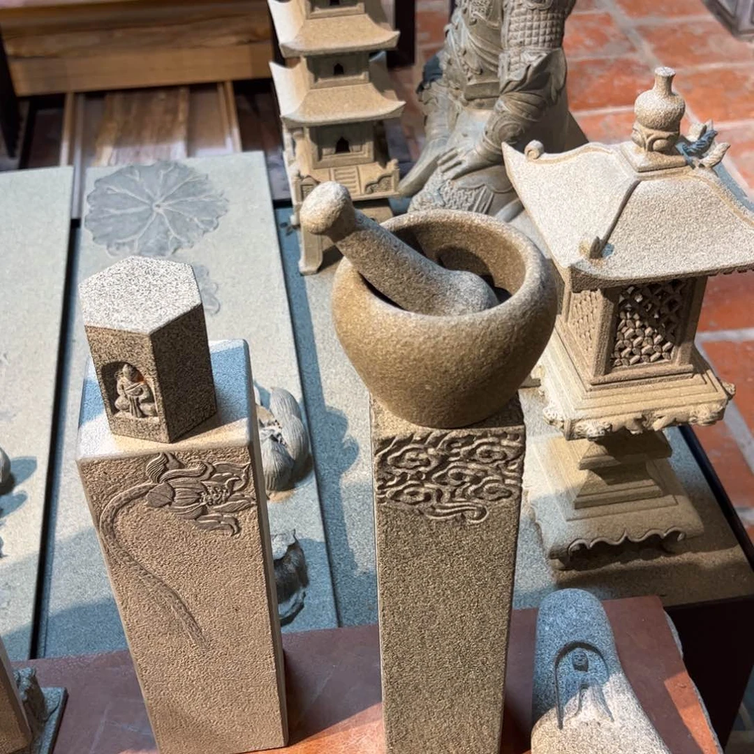 妮石坑石臼青石青石