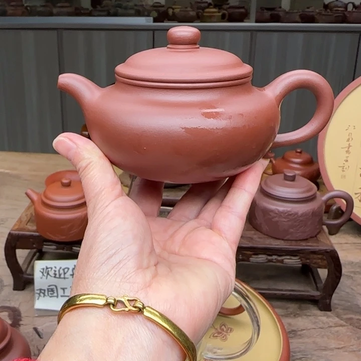 茶壶紫砂老料清水泥国工全手工