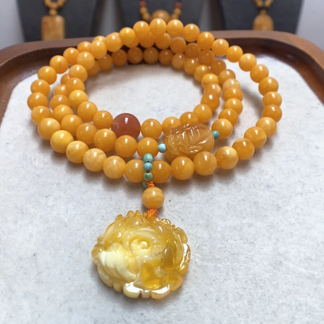 手串蜜蜡未镶嵌蜜蜡