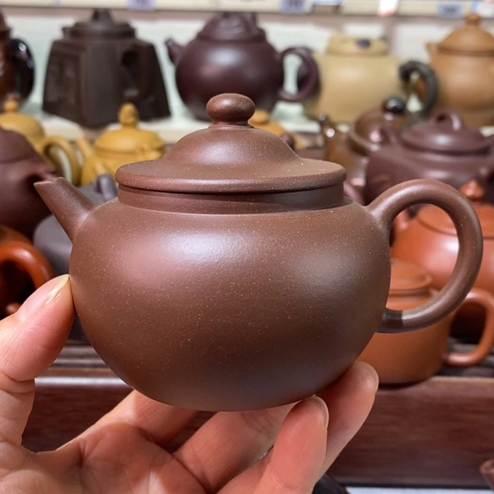 茶壶紫砂微瑕处理一把