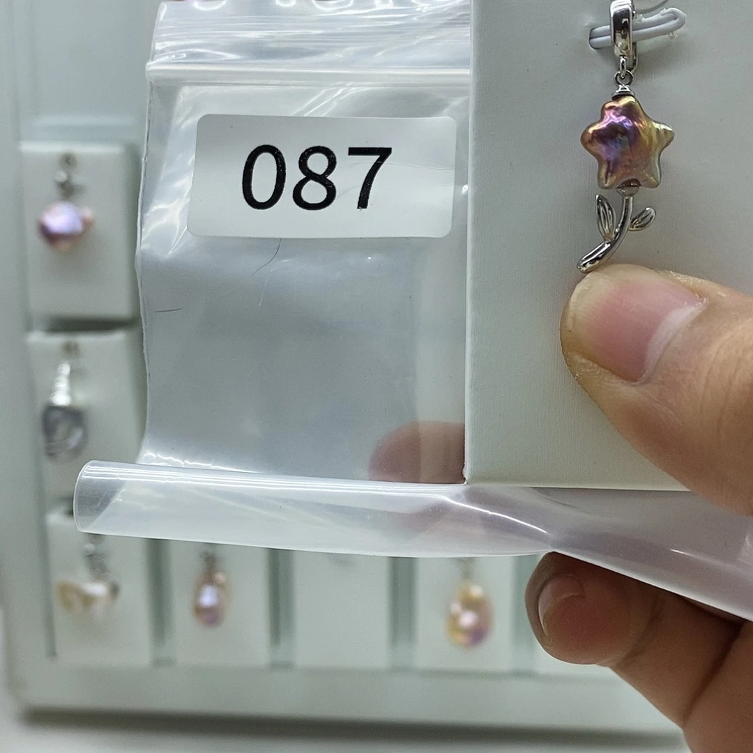 淡水珍珠巴洛克珍珠001合金