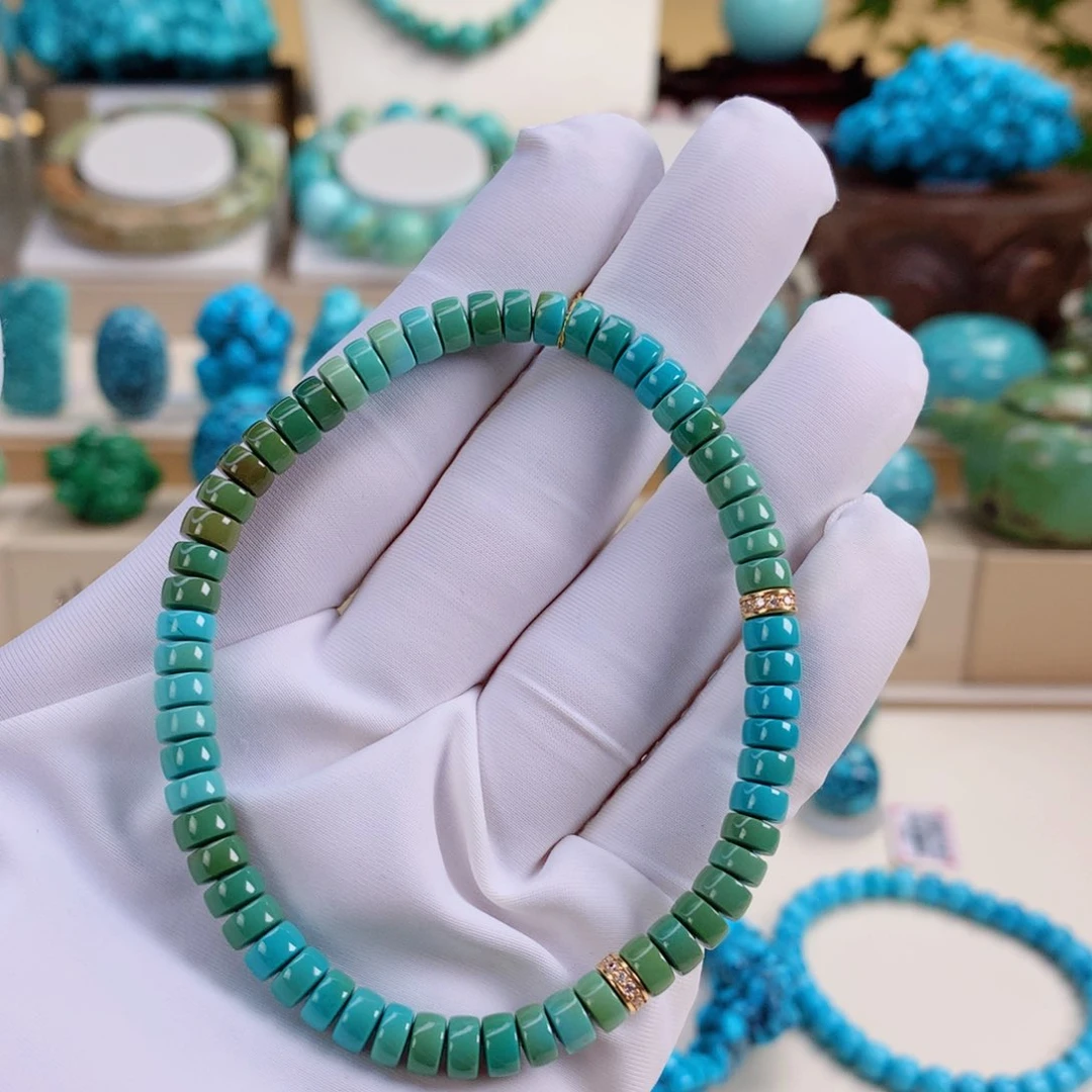 未镶嵌绿松石珠宝奇石