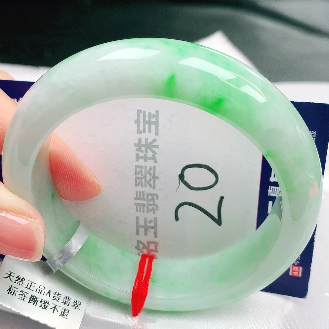 翡翠未镶嵌手镯缅甸天然a货翡翠手镯