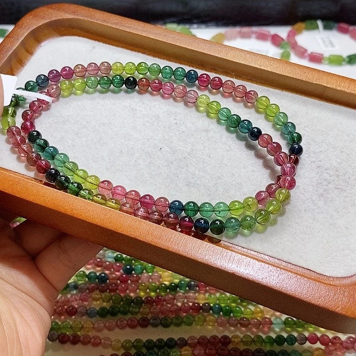 碧玺手链未镶嵌碧玺手链5.7毫米