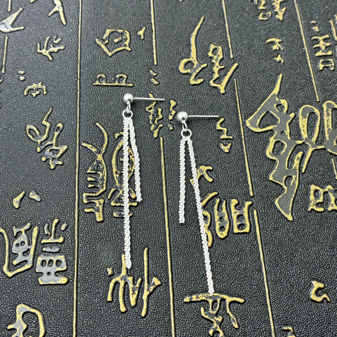 足银银制品 足银耳线（金银色【小北质检】ZJH147Z132多样性发一