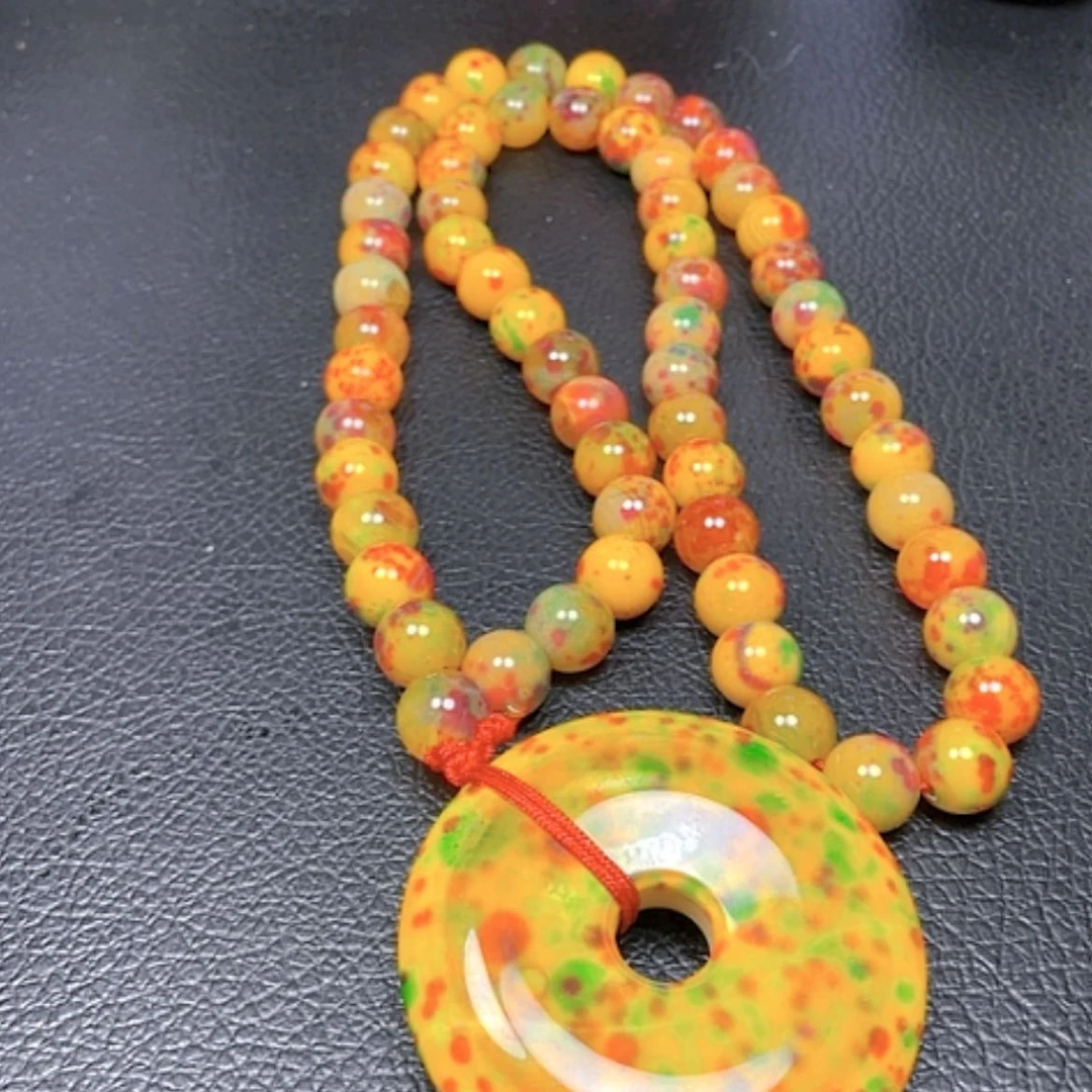 【闪购商品】未镶嵌颈饰玛瑙/玉髓重楼项平10