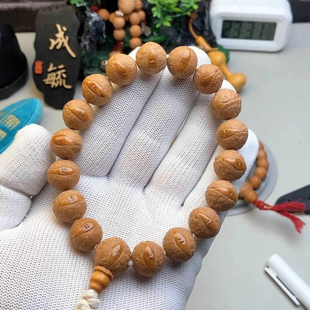 凤眼菩提手串14尺寸封眼