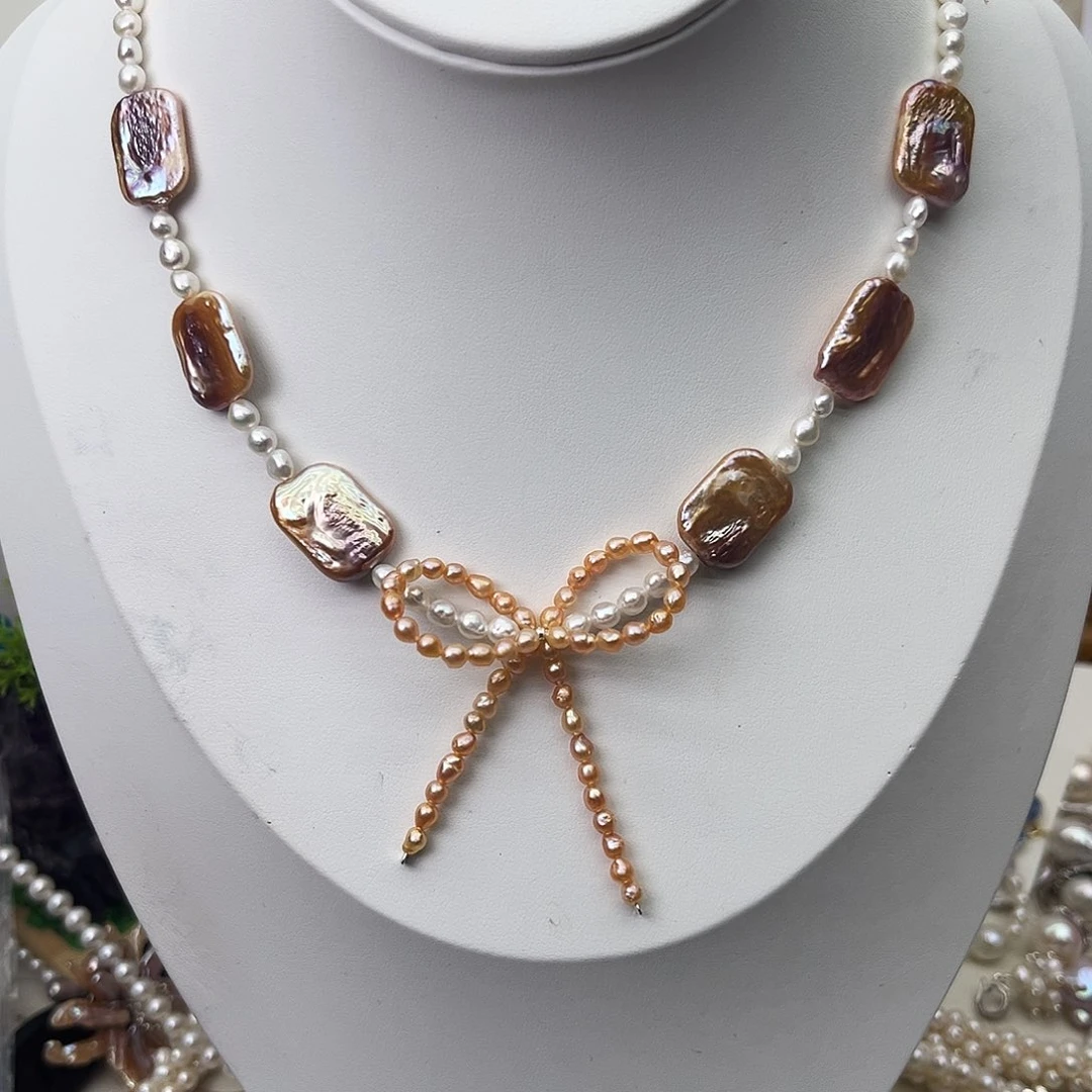 淡水珍珠未镶嵌颈饰