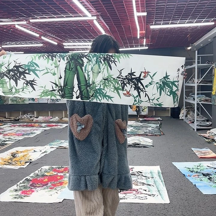 国画无毛和被绒毛或被绒毛